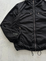 Prada Reversible Nylon Heavyweight Zip Up Hoodie / Jacket (L)