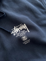 Stussy World Tour Heavyweight Pullover Hoodie (XXL)