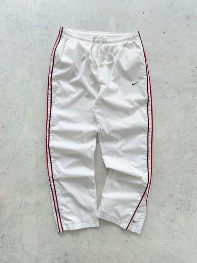 00's Nike Swoosh Nylon Track Pants (XL)