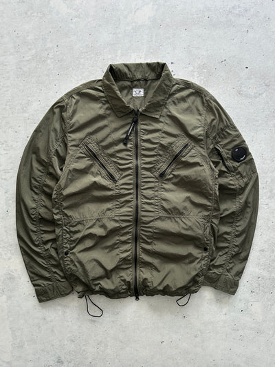 CP Company Lens Nylon Zip Up Overshirt (M)