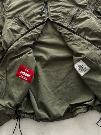 CP Company Lens Nylon Zip Up Overshirt (M)