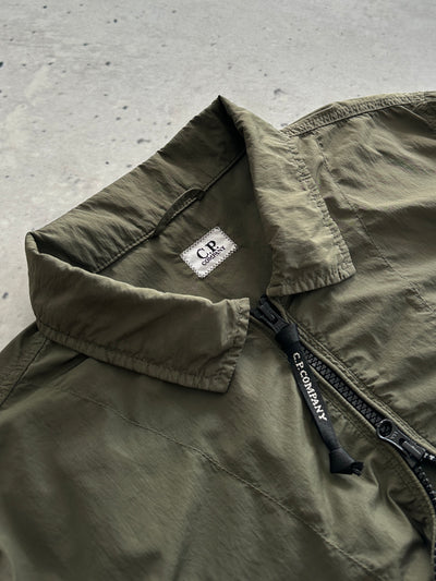 CP Company Lens Nylon Zip Up Overshirt (M)