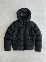 CP Company Goggle Nycra R Down Fill Zip Up Puffer Jacket (M)
