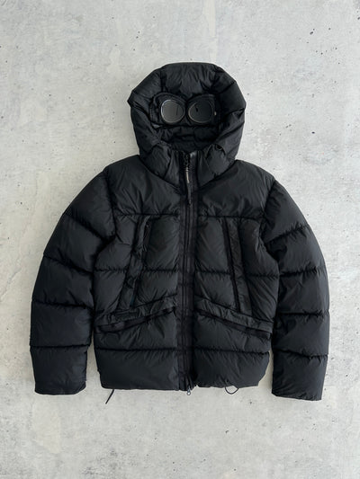 CP Company Goggle Nycra R Down Fill Zip Up Puffer Jacket (M)