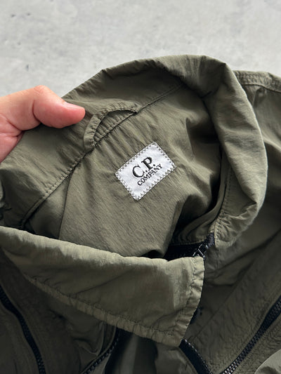 CP Company Lens Nylon Zip Up Overshirt (M)