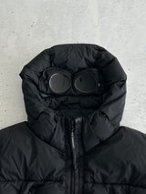 CP Company Goggle Nycra R Down Fill Zip Up Puffer Jacket (M)