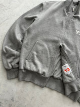 Y-3 Yohji Yamamoto Heavyweight Zip Up funnel neck Sweatshirt (L)