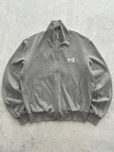 Y-3 Yohji Yamamoto Heavyweight Zip Up funnel neck Sweatshirt (L)