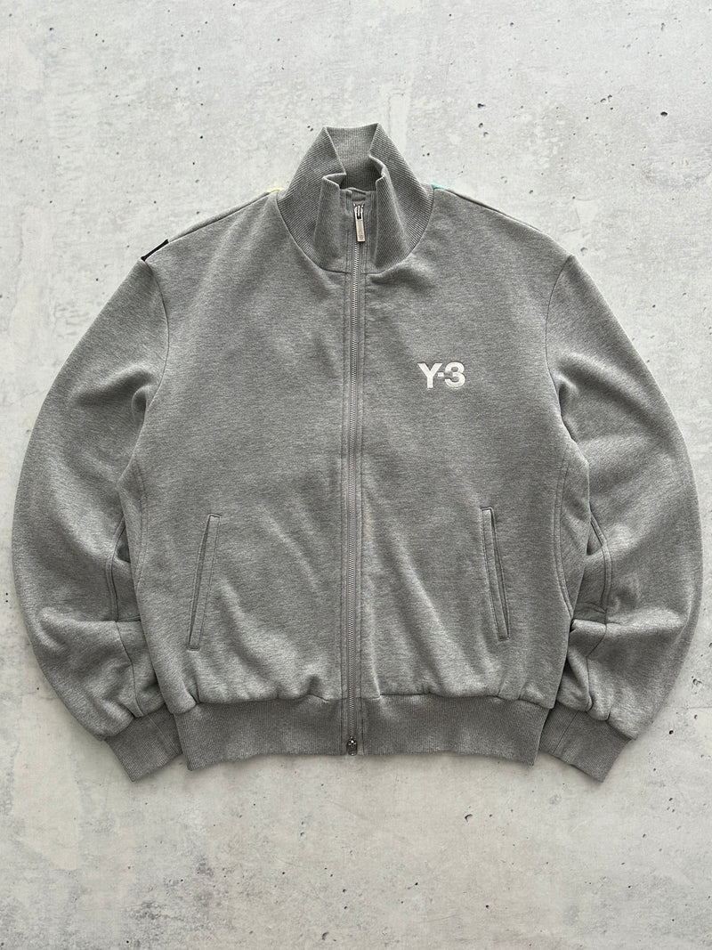 Y-3 Yohji Yamamoto Heavyweight Zip Up funnel neck Sweatshirt (L)