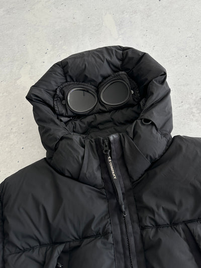 CP Company Goggle Nycra R Down Fill Zip Up Puffer Jacket (M)