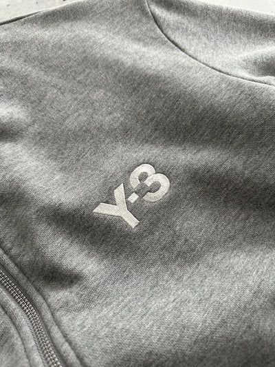 Y-3 Yohji Yamamoto Heavyweight Zip Up funnel neck Sweatshirt (L)
