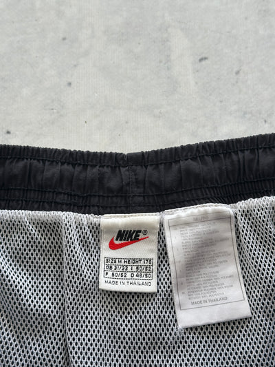 90's Nike Spell Out Swim Shorts (L)