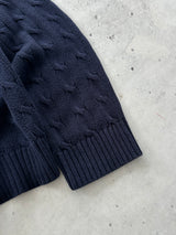 Ralph Lauren Cable Knit crewneck Jumper (L)