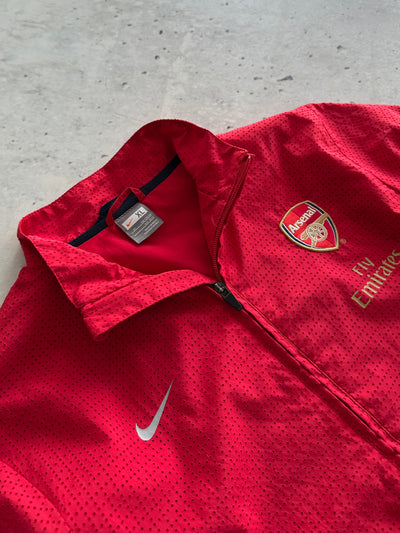 00's Nike Arsenal Zip Up Track Jacket (S)