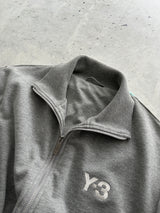 Y-3 Yohji Yamamoto Heavyweight Zip Up funnel neck Sweatshirt (L)