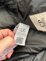 CP Company Goggle Nycra R Down Fill Zip Up Puffer Jacket (M)