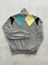 Y-3 Yohji Yamamoto Heavyweight Zip Up funnel neck Sweatshirt (L)