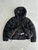 CP Company Goggle Nycra R Down Fill Zip Up Puffer Jacket (M)