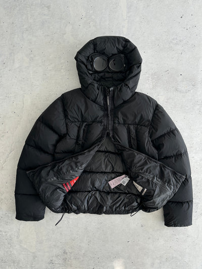 CP Company Goggle Nycra R Down Fill Zip Up Puffer Jacket (M)