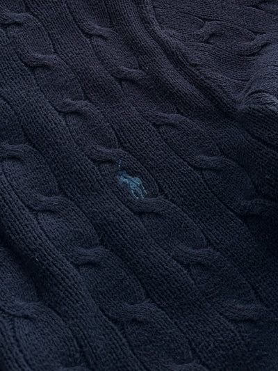 Ralph Lauren Cable Knit crewneck Jumper (L)