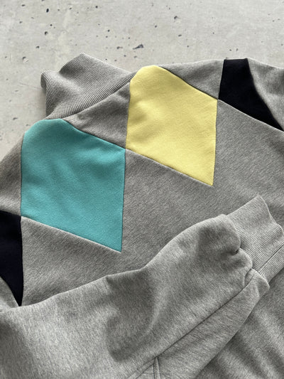 Y-3 Yohji Yamamoto Heavyweight Zip Up funnel neck Sweatshirt (L)