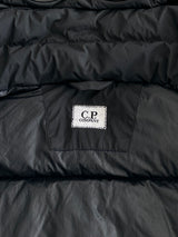 CP Company Goggle Nycra R Down Fill Zip Up Puffer Jacket (M)