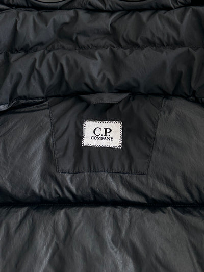 CP Company Goggle Nycra R Down Fill Zip Up Puffer Jacket (M)