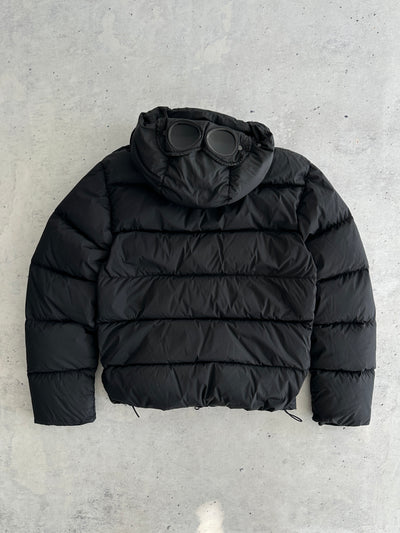 CP Company Goggle Nycra R Down Fill Zip Up Puffer Jacket (M)