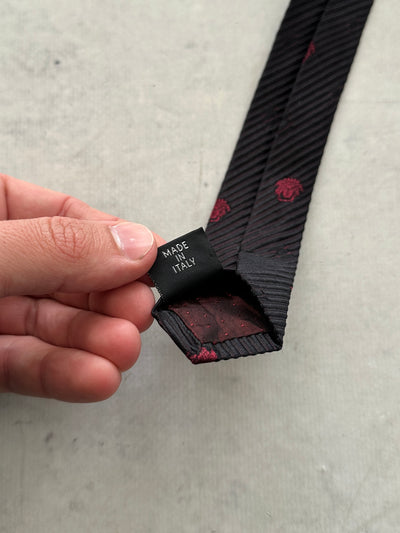 Versace Silk Medusa Patterned Tie (One Size)