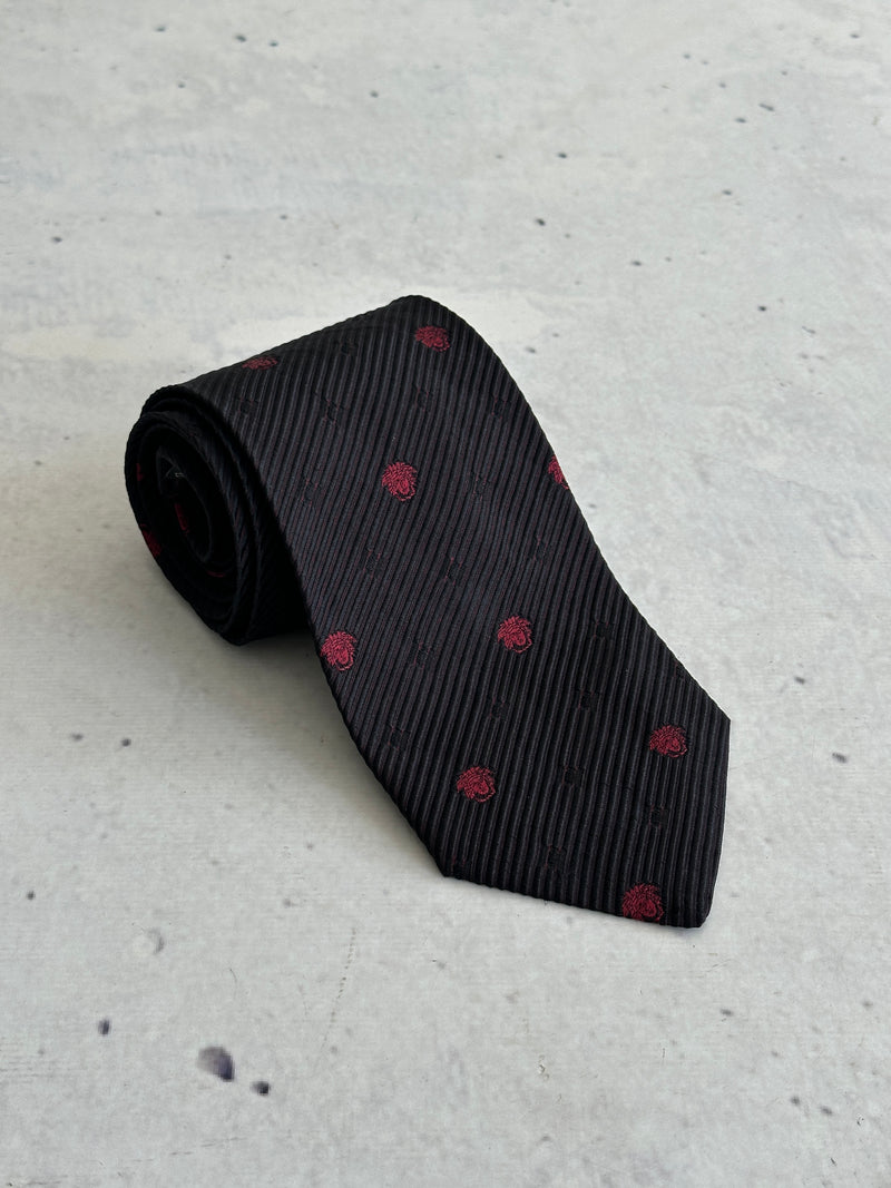 Versace Silk Medusa Patterned Tie (One Size)
