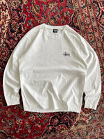 Stussy Script Long Sleeve T Shirt (L)