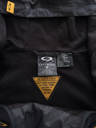 00's Oakley Asymmetrical Zip Pullover Windbreaker Jacket (M)