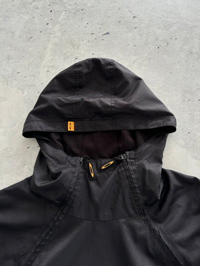 00's Oakley Asymmetrical Zip Pullover Windbreaker Jacket (M)