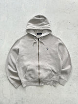Ralph Lauren Heavyweight Zip Up Hoodie (M)