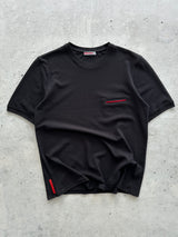 T-shirt Prada Sport des années 2000 avec poche avant (M/L)