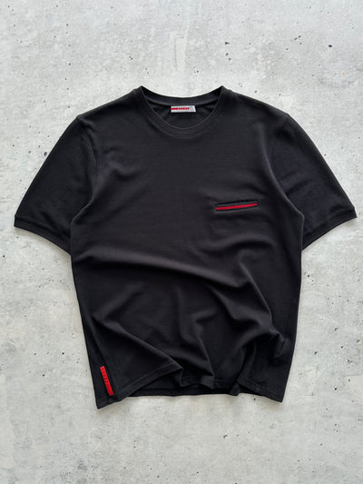 T-shirt Prada Sport des années 2000 avec poche avant (M/L)