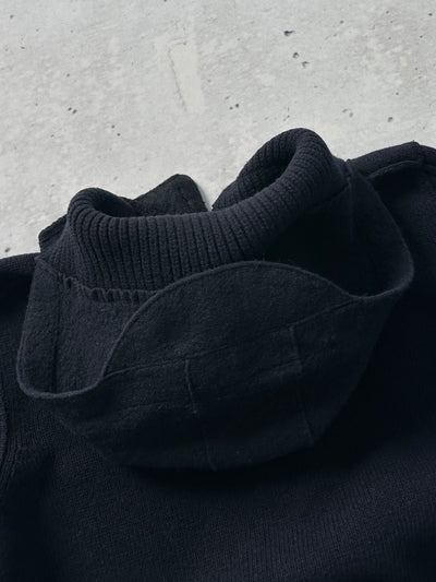 AW/07 Stone Island Button Up Hooded Jumper (S)