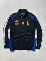 Ralph Lauren Black Watch Scotland Long Sleeve Polo Shirt (XL)