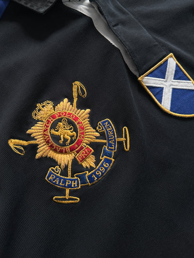 Ralph Lauren Black Watch Scotland Long Sleeve Polo Shirt (XL)