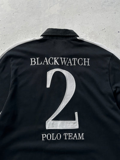 Ralph Lauren Black Watch Scotland Long Sleeve Polo Shirt (XL)