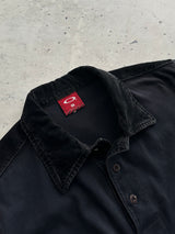 90's Oakley Corduroy collar & back detail Polo Shirt (M)