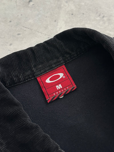 90's Oakley Corduroy collar & back detail Polo Shirt (M)