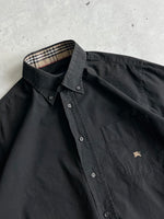 Vintage Burberry Nova Check Cotton Shirt (L)