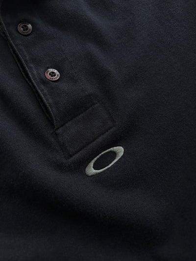 90's Oakley Corduroy collar & back detail Polo Shirt (M)