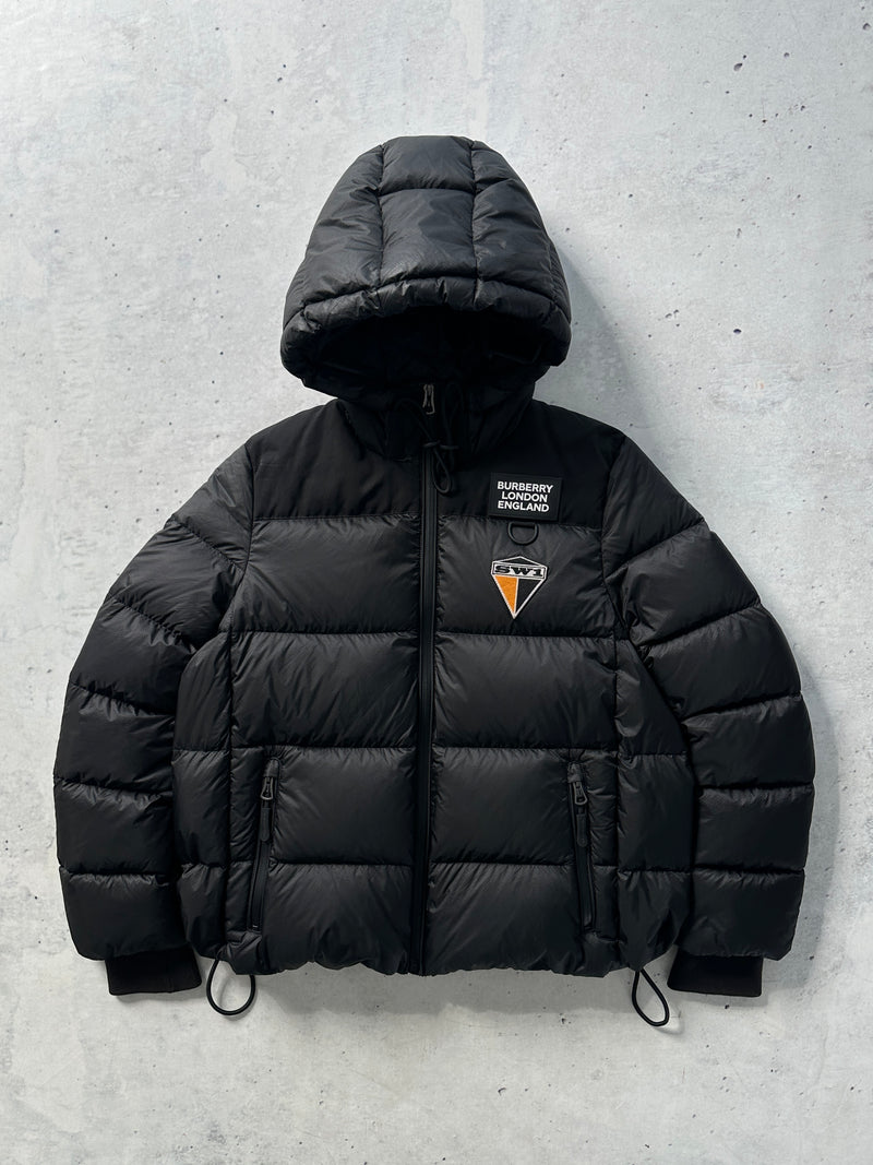 Burberry SW1 London down Fill Zip Up Puffer Jacket (S)