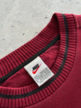 90's Nike Swoosh Heavyweight Crewneck Sweatshirt (L)