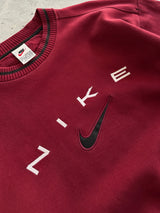 90's Nike Swoosh Heavyweight Crewneck Sweatshirt (L)