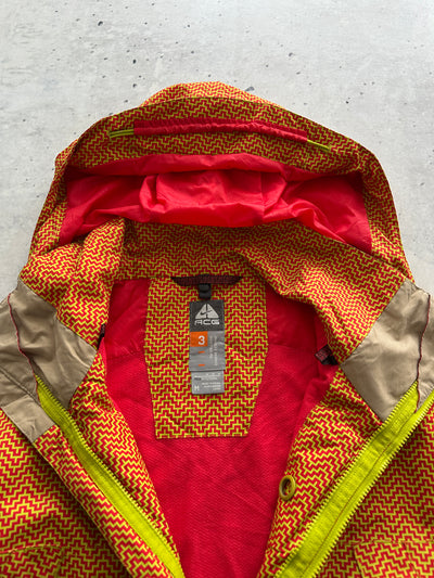 00's Nike ACG geometric Storm Zip Up Jacket (L)