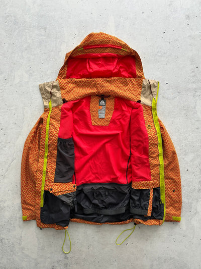 00's Nike ACG geometric Storm Zip Up Jacket (L)