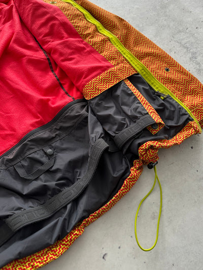 00's Nike ACG geometric Storm Zip Up Jacket (L)